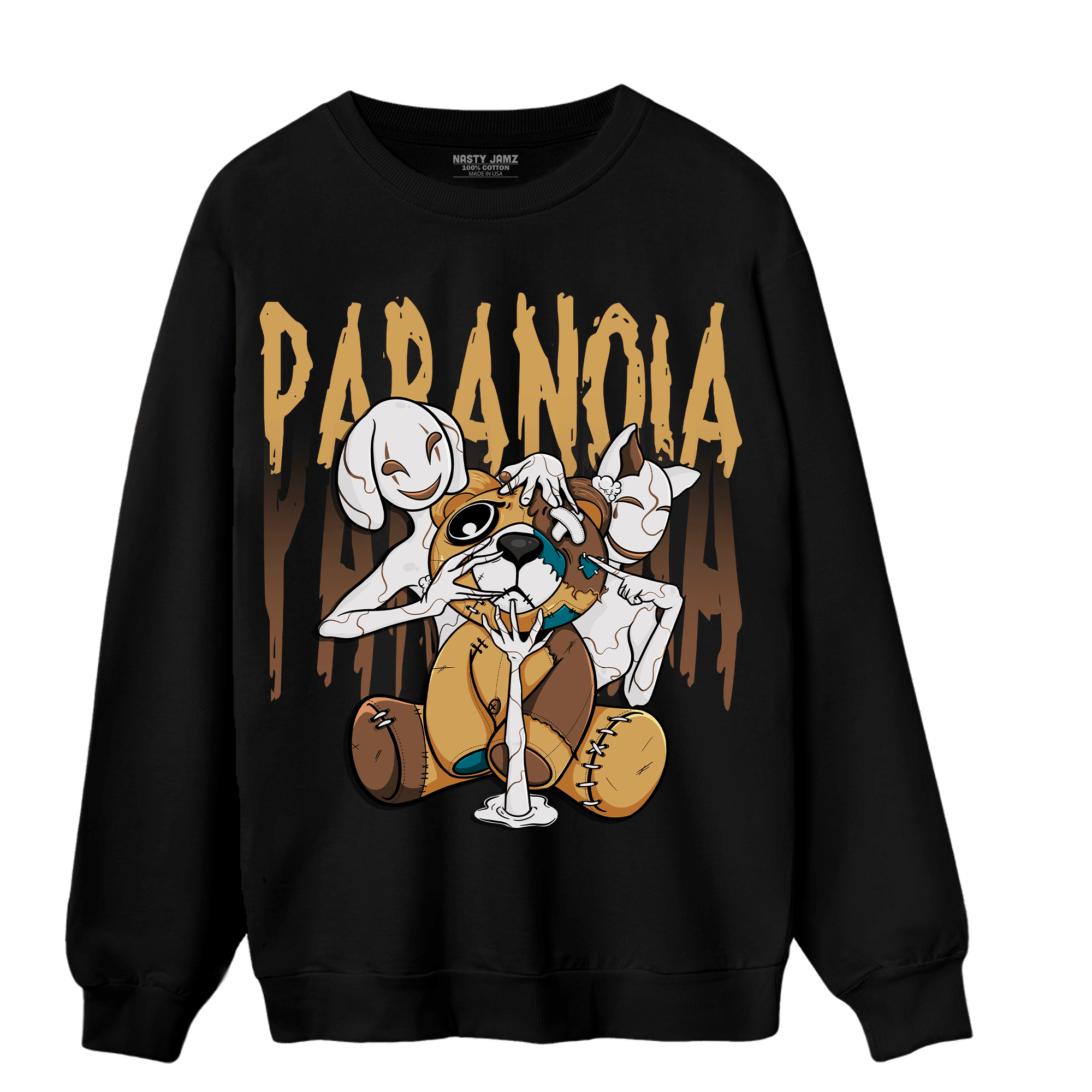 Cacao Wow 4s Sweatshirt Match Paranoia BER - NastyJamz