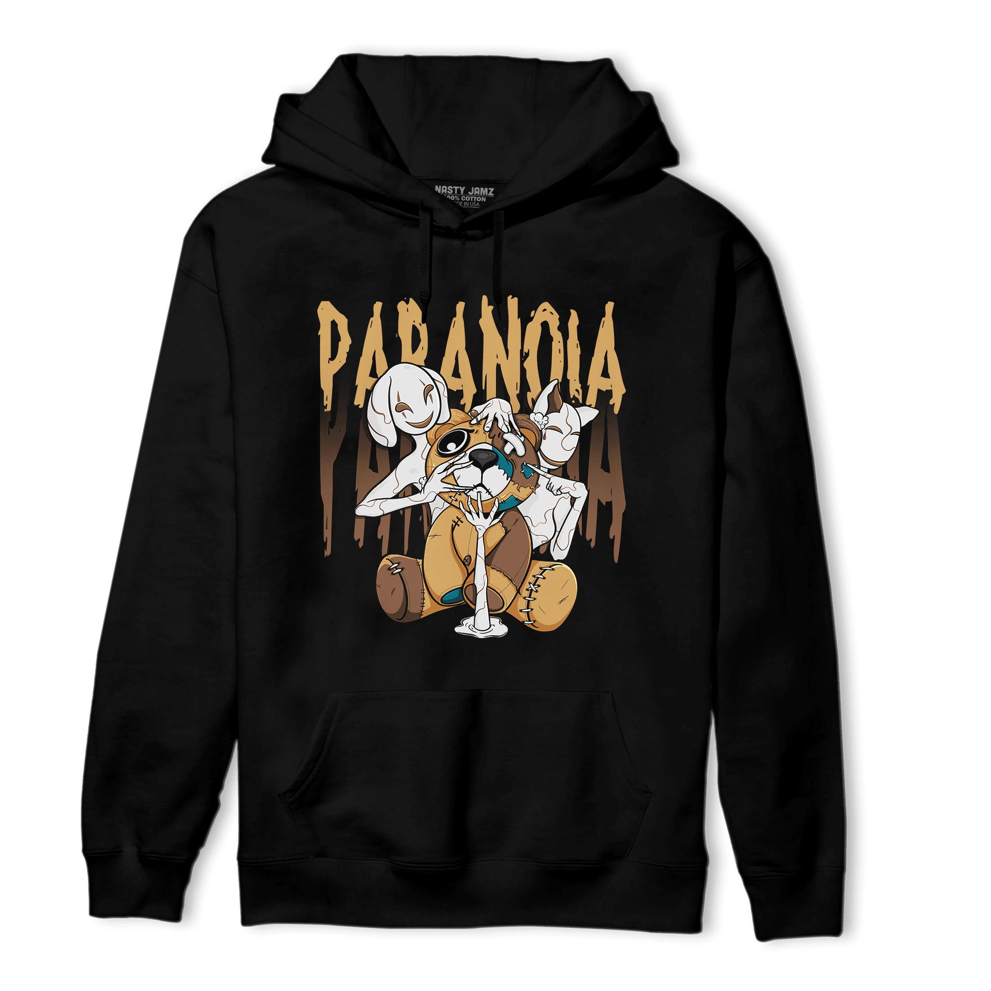 Cacao Wow 4s Hoodie Match Paranoia BER - NastyJamz