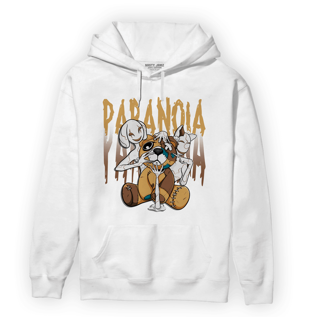 Cacao Wow 4s Hoodie Match Paranoia BER - NastyJamz