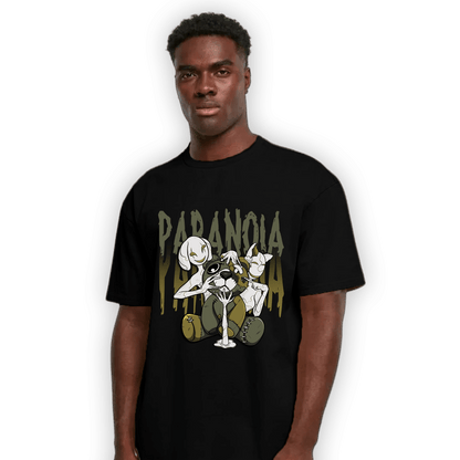 SE Craft Medium Olive 4s T Shirt Match Paranoia BER - NastyJamz