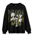 SE Craft Medium Olive 4s Sweatshirt Match Paranoia BER - NastyJamz