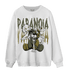 SE Craft Medium Olive 4s Sweatshirt Match Paranoia BER - NastyJamz