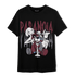 Burgundy 5s T Shirt Match Paranoia BER - NastyJamz