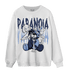 Midnight Navy 5s Sweatshirt Match Paranoia BER - NastyJamz