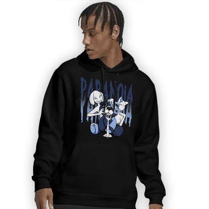 Midnight Navy 5s Hoodie Match Paranoia BER - NastyJamz