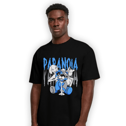University Blue 5s T Shirt Match Paranoia BER - NastyJamz