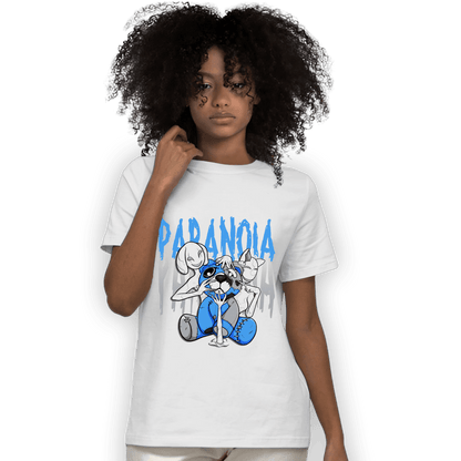 University Blue 5s T Shirt Match Paranoia BER - NastyJamz