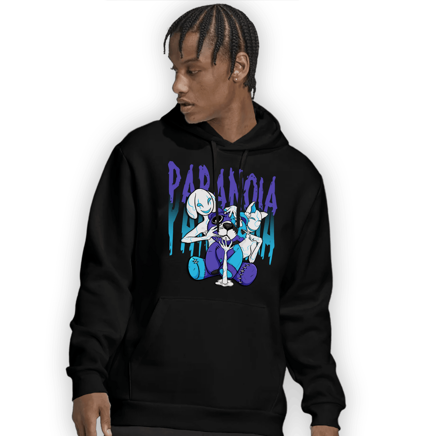 Aqua 6s Hoodie Match Paranoia BER - NastyJamz