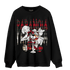 Plaid 5s Sweatshirt Match Paranoia BER - NastyJamz