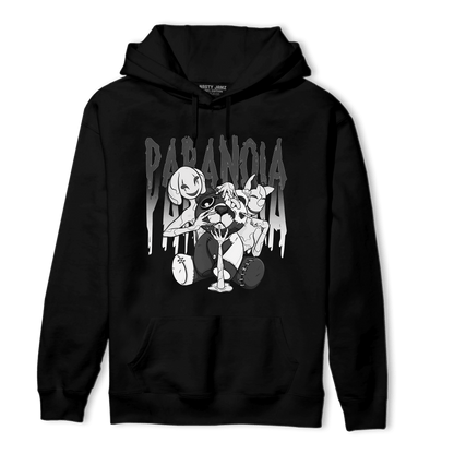 Black White 14s Hoodie Match Paranoia BER - NastyJamz