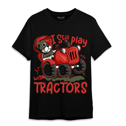 Dunk Low Mystic Red T Shirt Match Play With Tractors BER - NastyJamz
