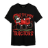 Dunk Low Mystic Red T Shirt Match Play With Tractors BER - NastyJamz