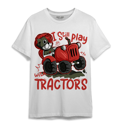 Dunk Low Mystic Red T Shirt Match Play With Tractors BER - NastyJamz