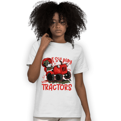 Dunk Low Mystic Red T Shirt Match Play With Tractors BER - NastyJamz