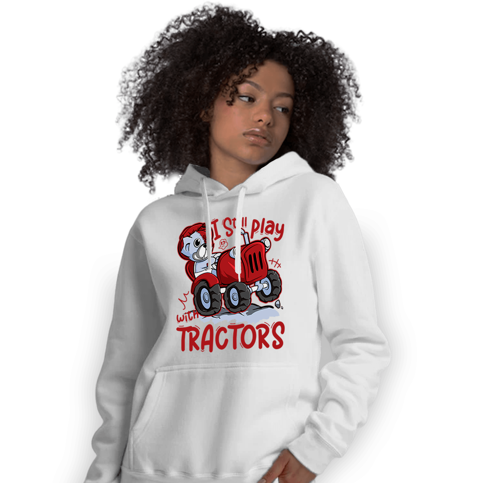 Cherry 11s Hoodie Match Play With Tractors BER - NastyJamz