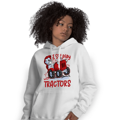 Cherry 11s Hoodie Match Play With Tractors BER - NastyJamz