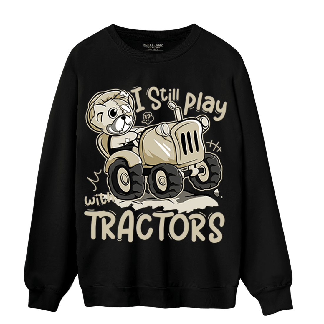 Gratitude 11s Sweatshirt Match Play With Tractors BER - NastyJamz