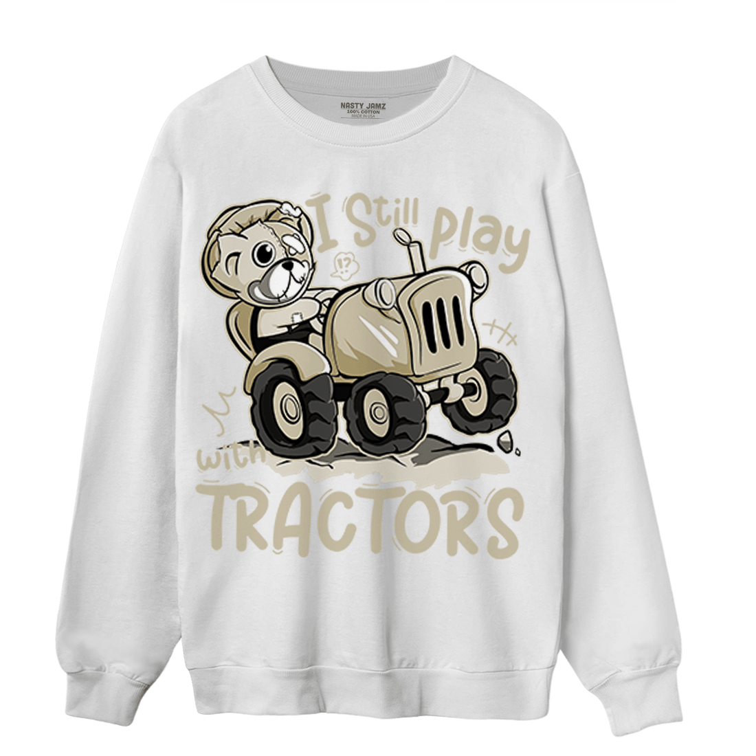 Gratitude 11s Sweatshirt Match Play With Tractors BER - NastyJamz