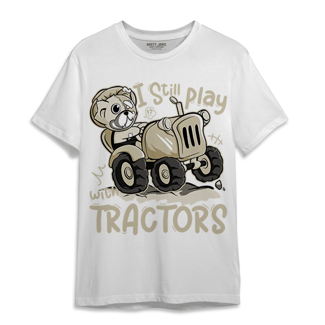 Gratitude 11s T Shirt Match Play With Tractors BER - NastyJamz