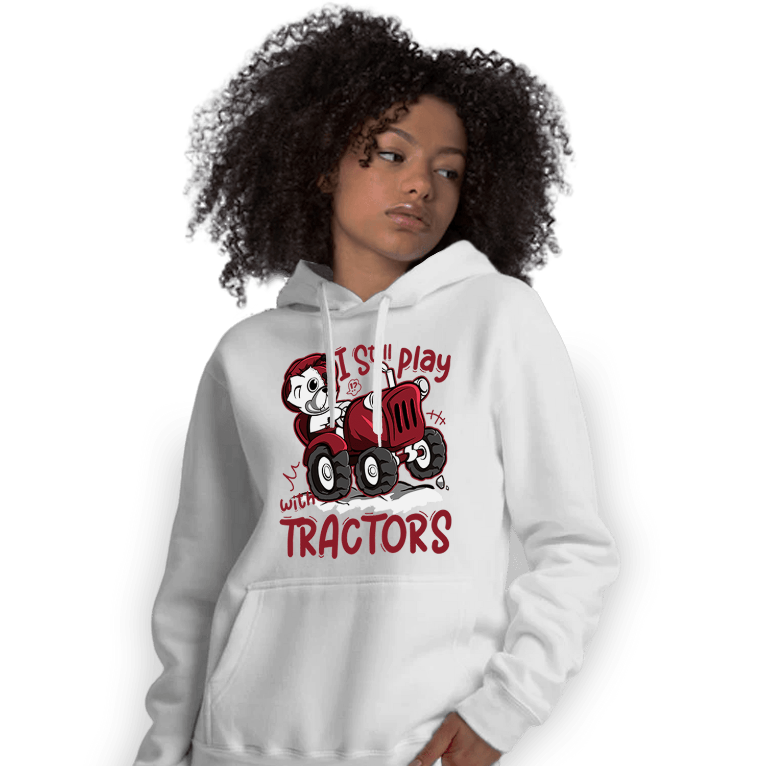 Cherry 12s Hoodie Match Play With Tractors BER - NastyJamz