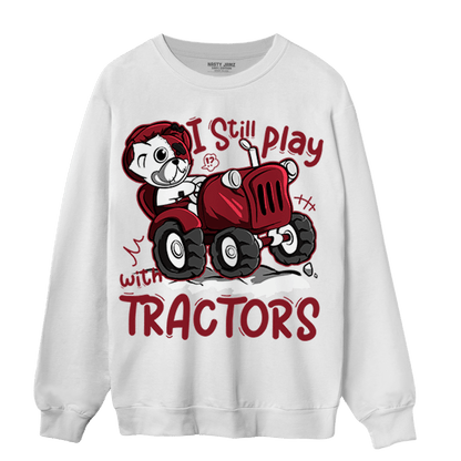 Cherry 12s Sweatshirt Match Play With Tractors BER - NastyJamz