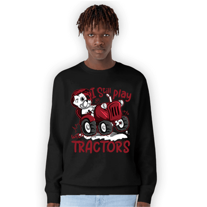 Cherry 12s Sweatshirt Match Play With Tractors BER - NastyJamz