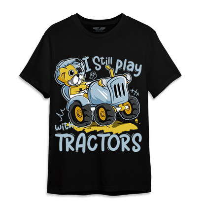 Blue Grey 13s T Shirt Match Play With Tractors BER - NastyJamz