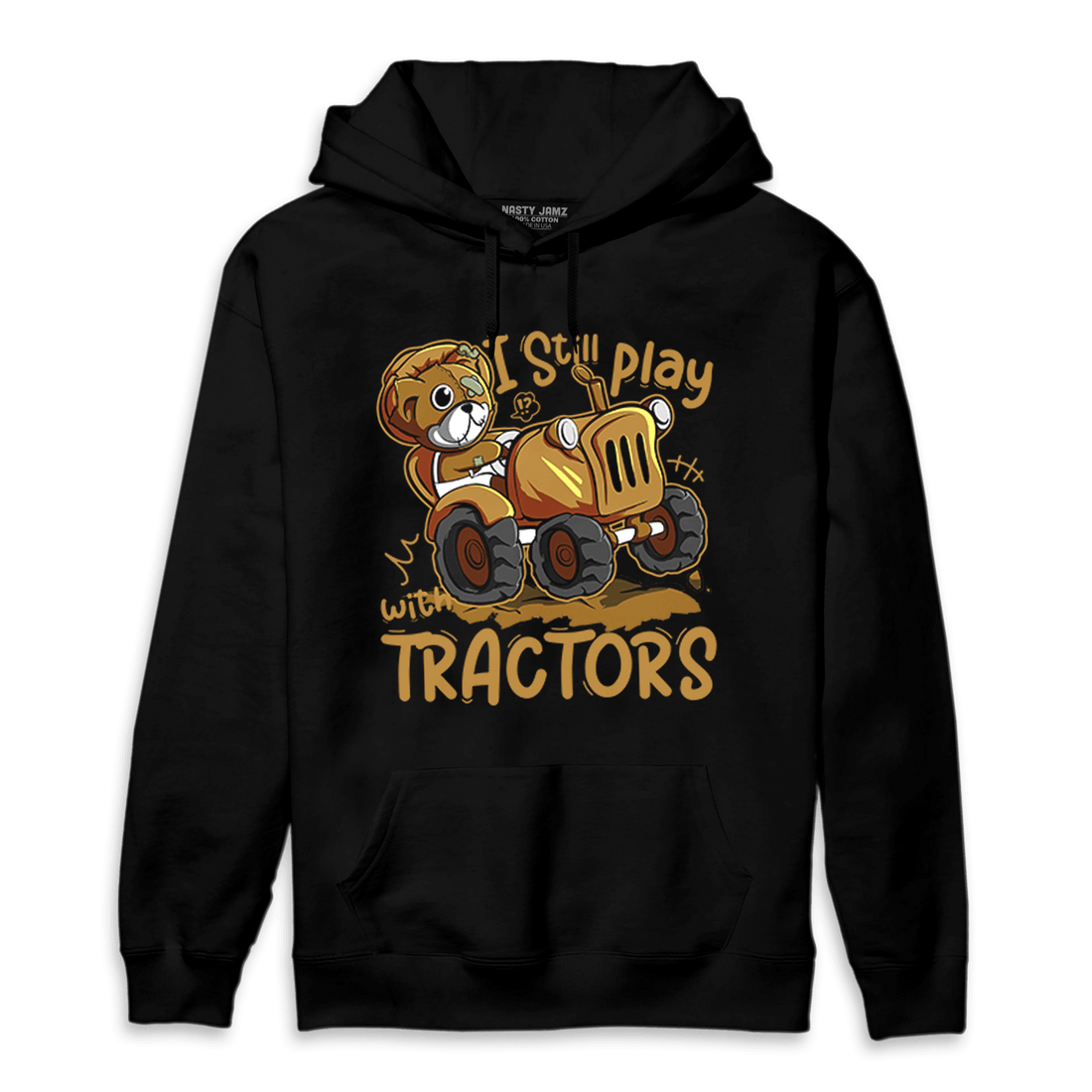 Wheat 13s Hoodie Match Play With Tractors BER - NastyJamz