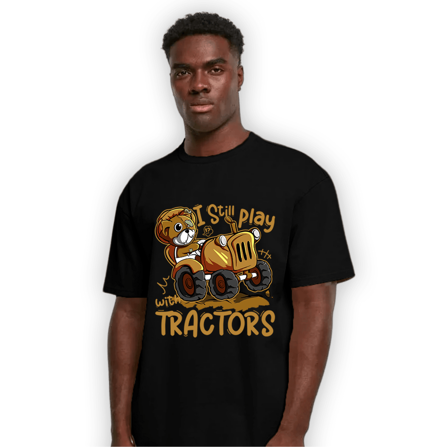 Wheat 13s T Shirt Match Play With Tractors BER - NastyJamz