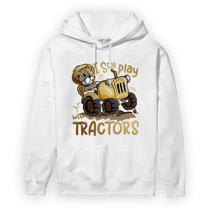 High OG Metallic Gold 1s Hoodie Match Play With Tractors BER - NastyJamz