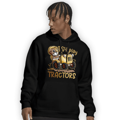 High OG Metallic Gold 1s Hoodie Match Play With Tractors BER - NastyJamz