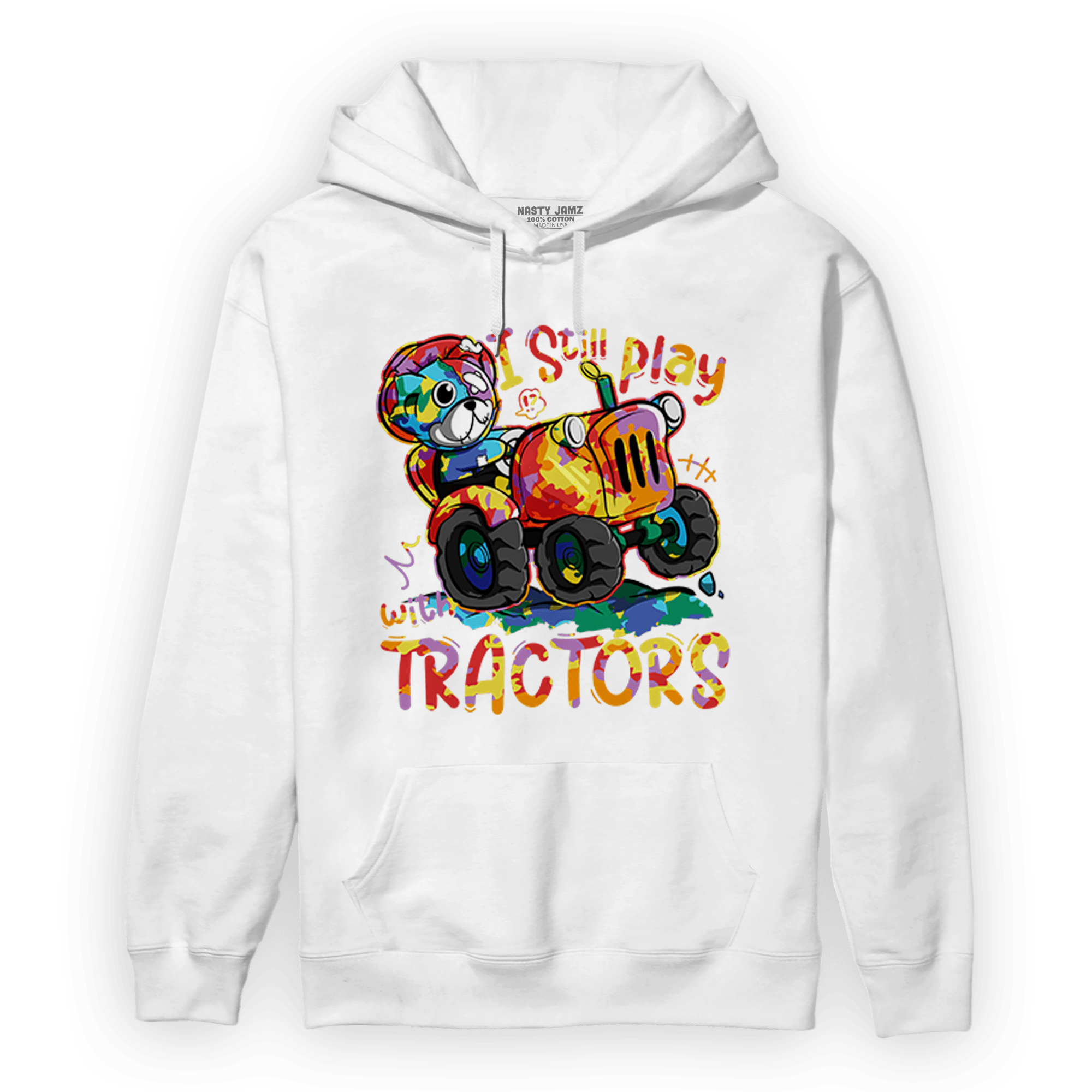 Mid GS Six Championships 1s Hoodie Match Play With Tractors BER - NastyJamz