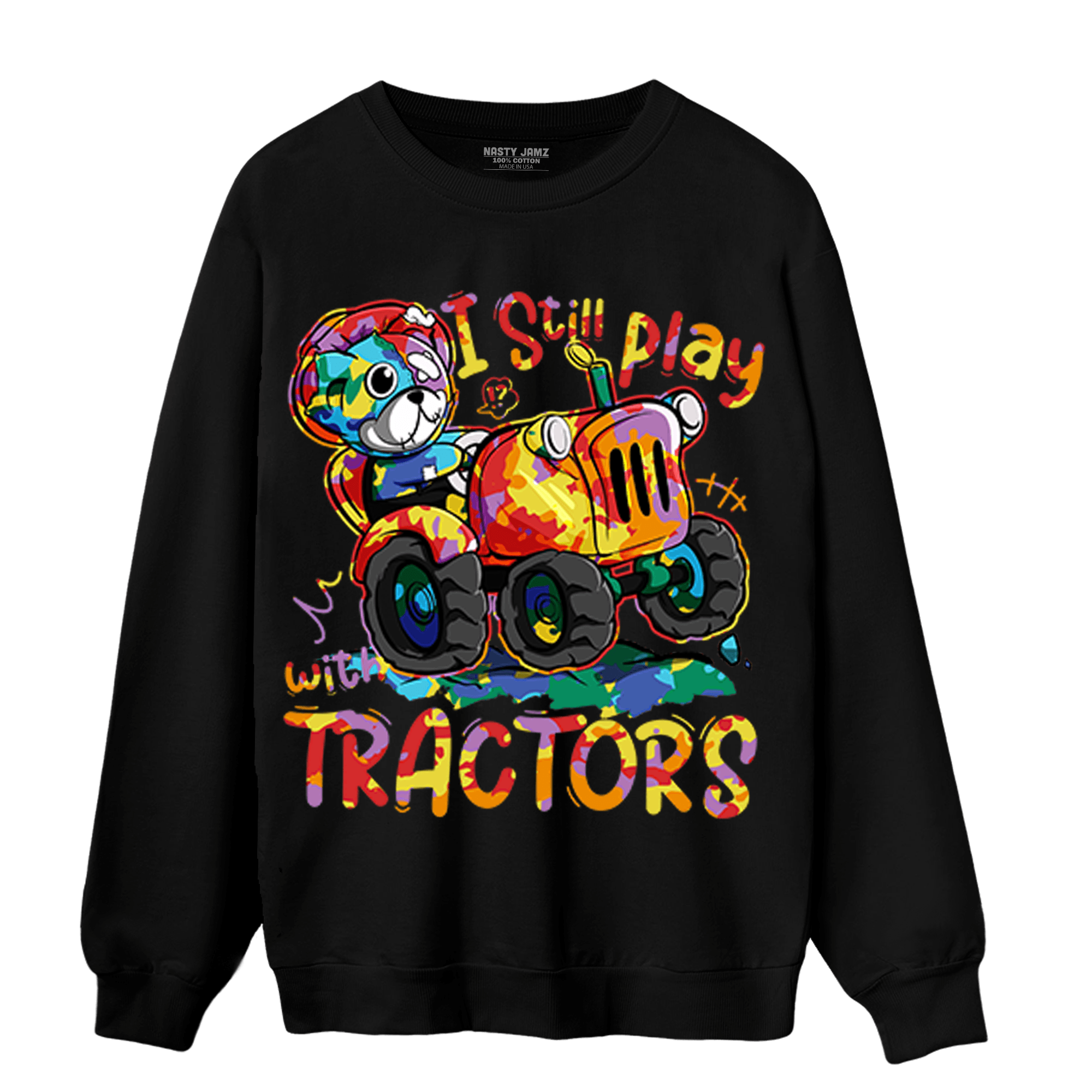 Mid GS Six Championships 1s Sweatshirt Match Play With Tractors BER - NastyJamz