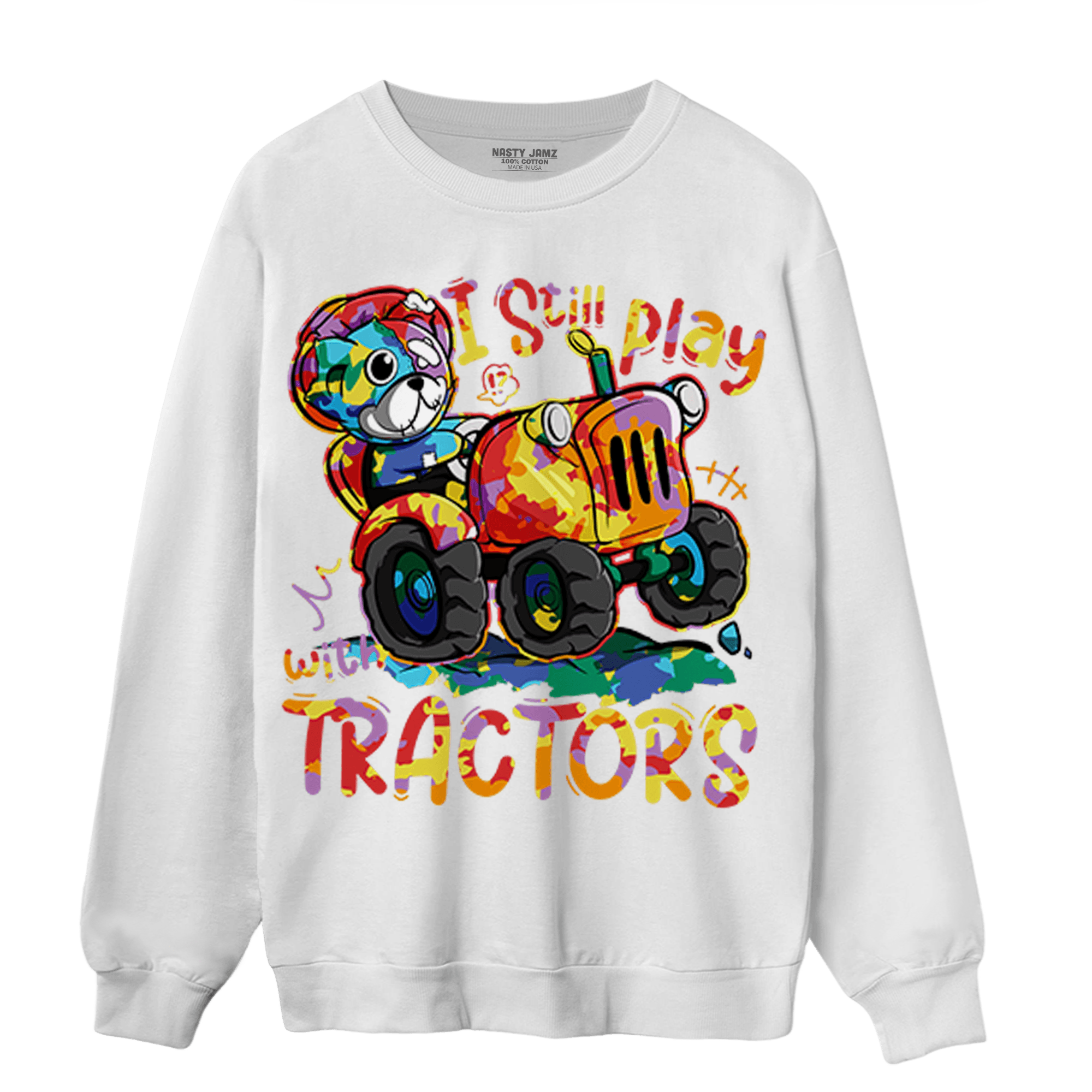 Mid GS Six Championships 1s Sweatshirt Match Play With Tractors BER - NastyJamz