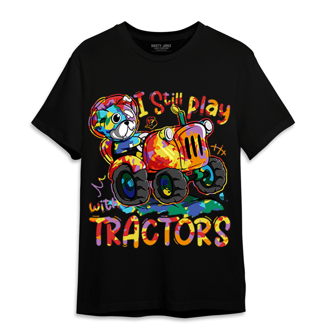 Mid GS Six Championships 1s T Shirt Match Play With Tractors BER - NastyJamz