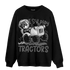 Retro High OG Black White 1s Sweatshirt Match Play With Tractors BER - NastyJamz