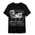 Retro High OG Black White 1s T Shirt Match Play With Tractors BER - NastyJamz