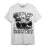Retro High OG Black White 1s T Shirt Match Play With Tractors BER - NastyJamz