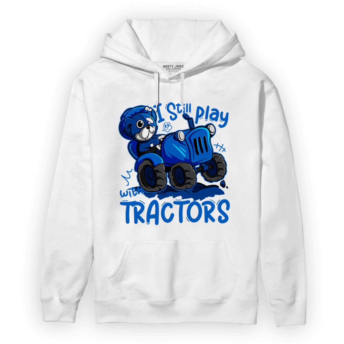 Royal Reimagined 1s Hoodie Match Play With Tractors BER - NastyJamz