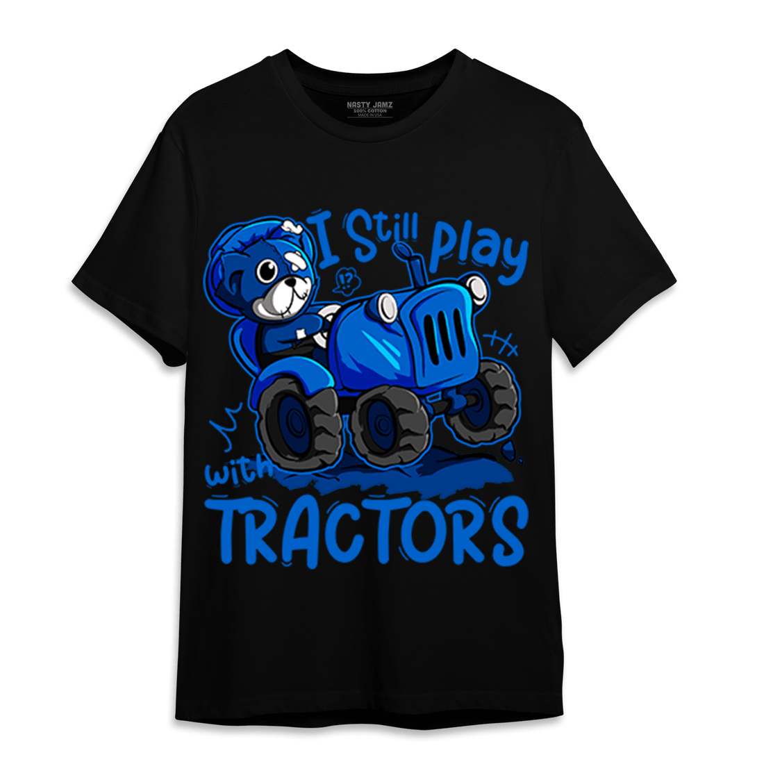 Royal Reimagined 1s T Shirt Match Play With Tractors BER - NastyJamz