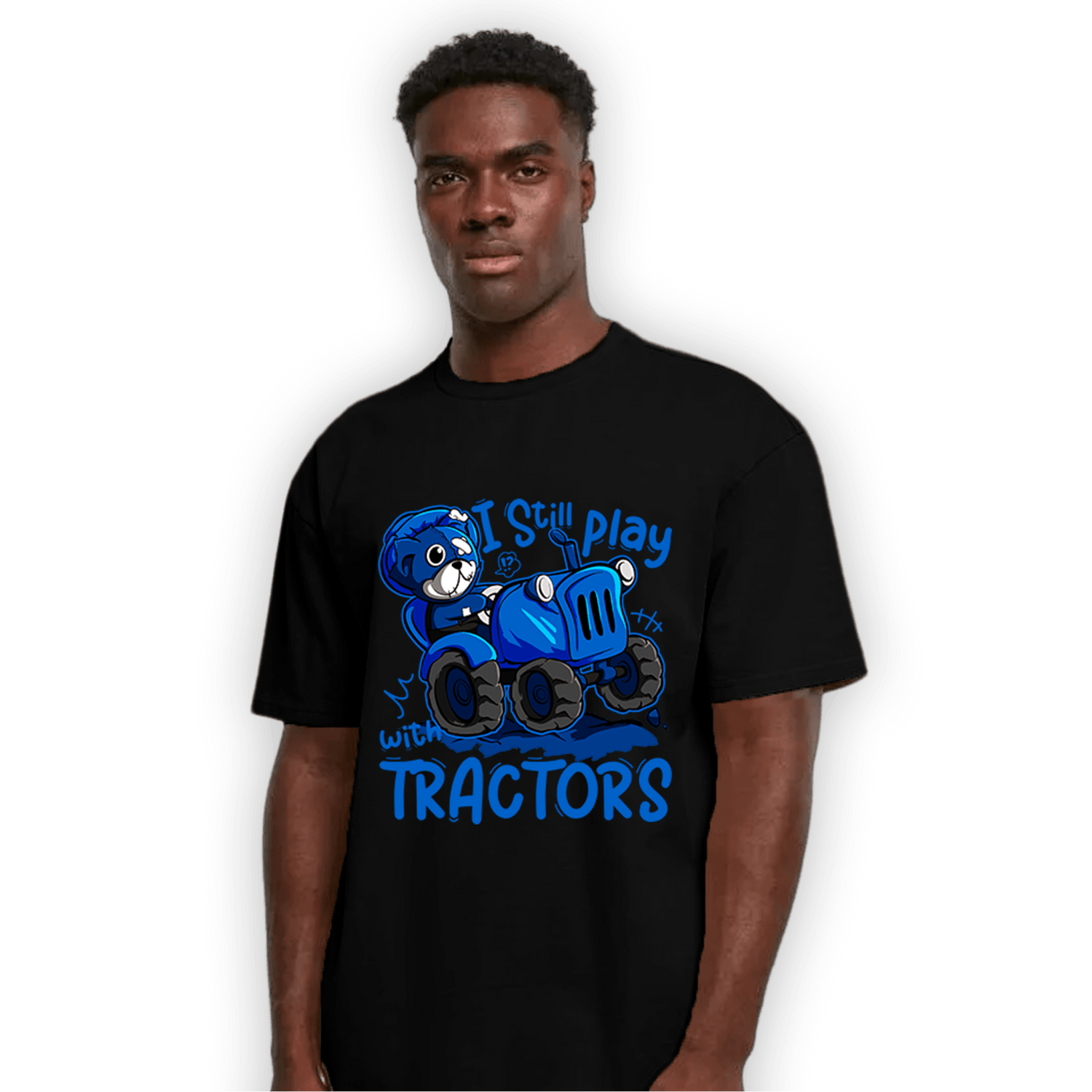 Royal Reimagined 1s T Shirt Match Play With Tractors BER - NastyJamz