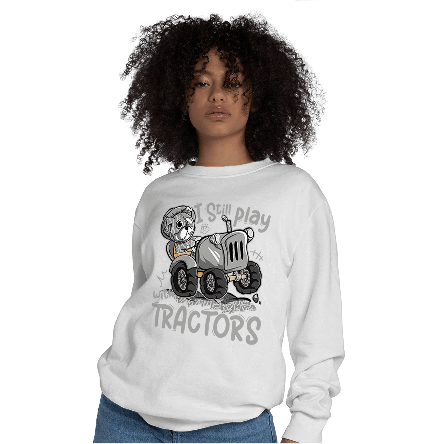 Craft Ivory 3s Sweatshirt Match Play With Tractors BER - NastyJamz