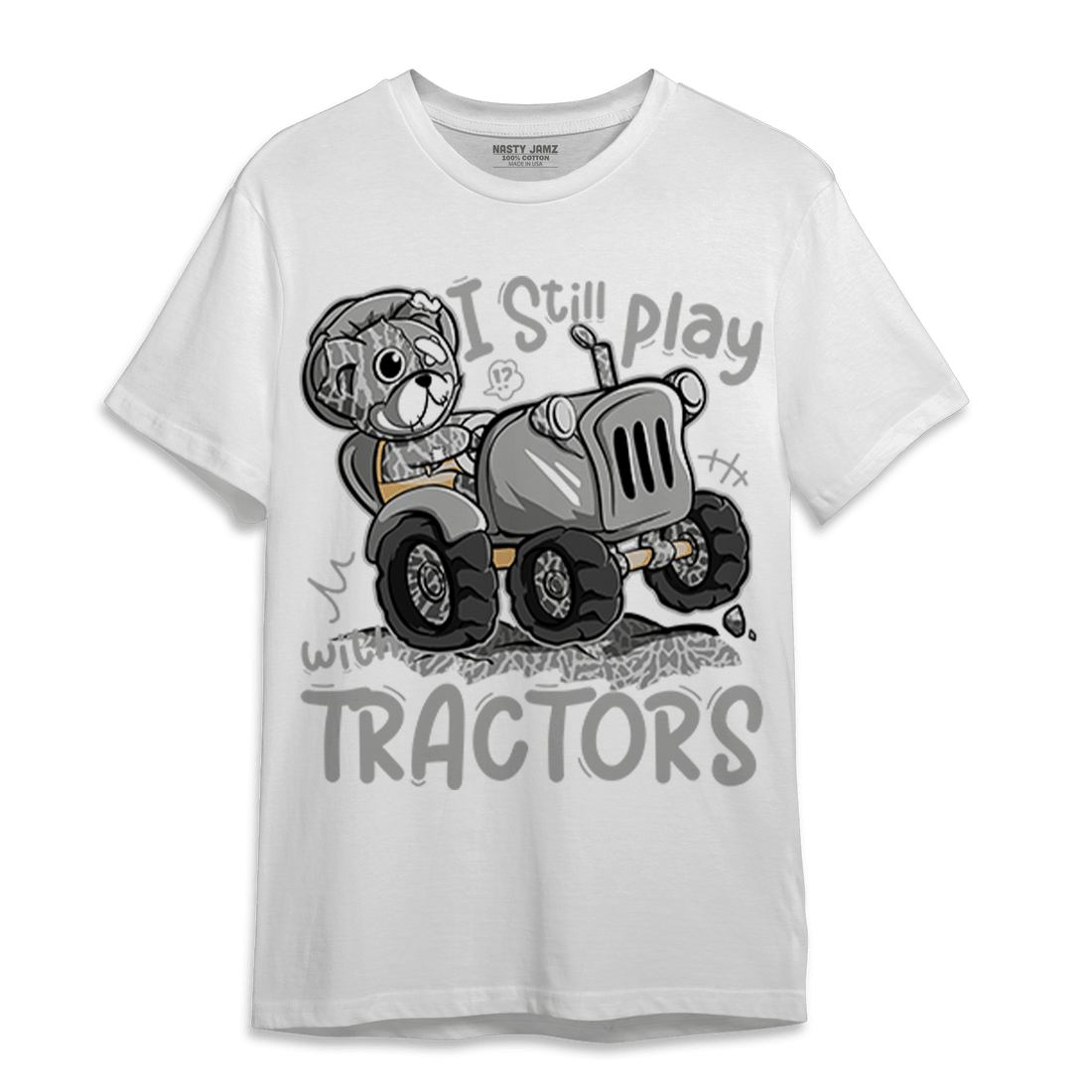 Craft Ivory 3s T Shirt Match Play With Tractors BER - NastyJamz