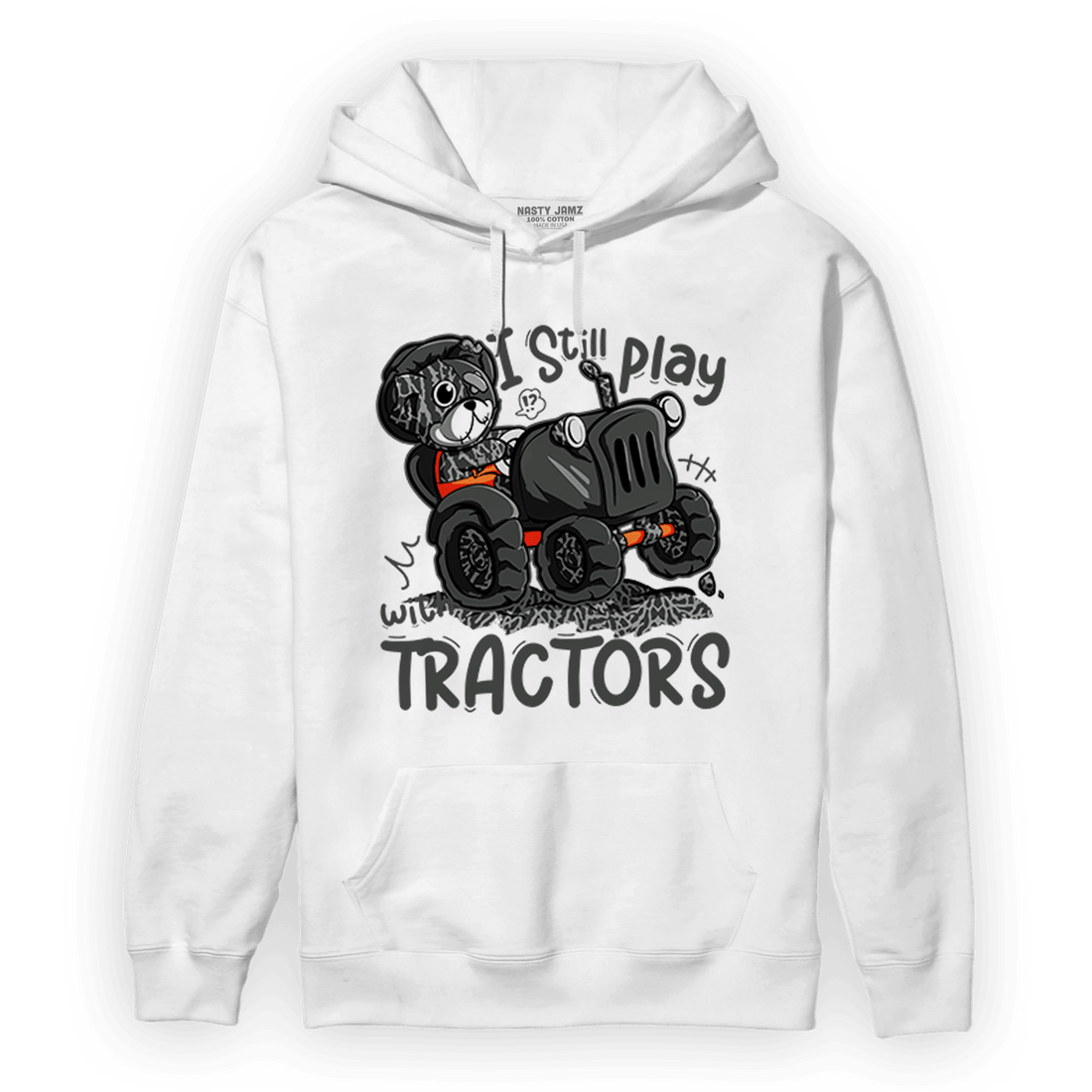 Fear Pack 3s Hoodie Match Play With Tractors BER - NastyJamz