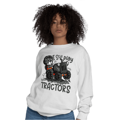 Fear Pack 3s Sweatshirt Match Play With Tractors BER - NastyJamz