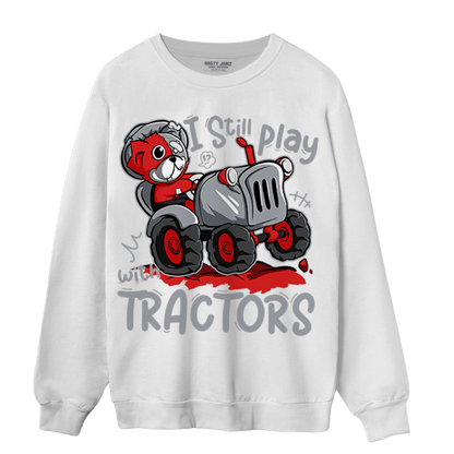 Bred Reimagined 4s Sweatshirt Match Play With Tractors BER - NastyJamz