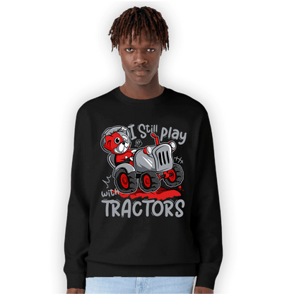 Bred Reimagined 4s Sweatshirt Match Play With Tractors BER - NastyJamz