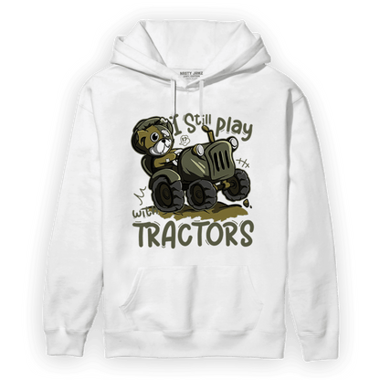 SE Craft Medium Olive 4s Hoodie Match Play With Tractors BER - NastyJamz