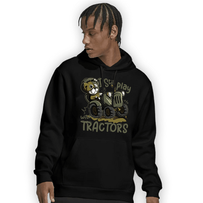 SE Craft Medium Olive 4s Hoodie Match Play With Tractors BER - NastyJamz