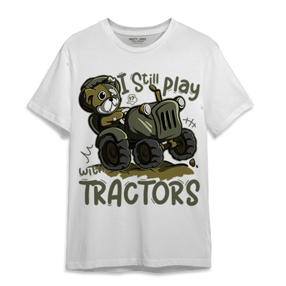 SE Craft Medium Olive 4s T Shirt Match Play With Tractors BER - NastyJamz